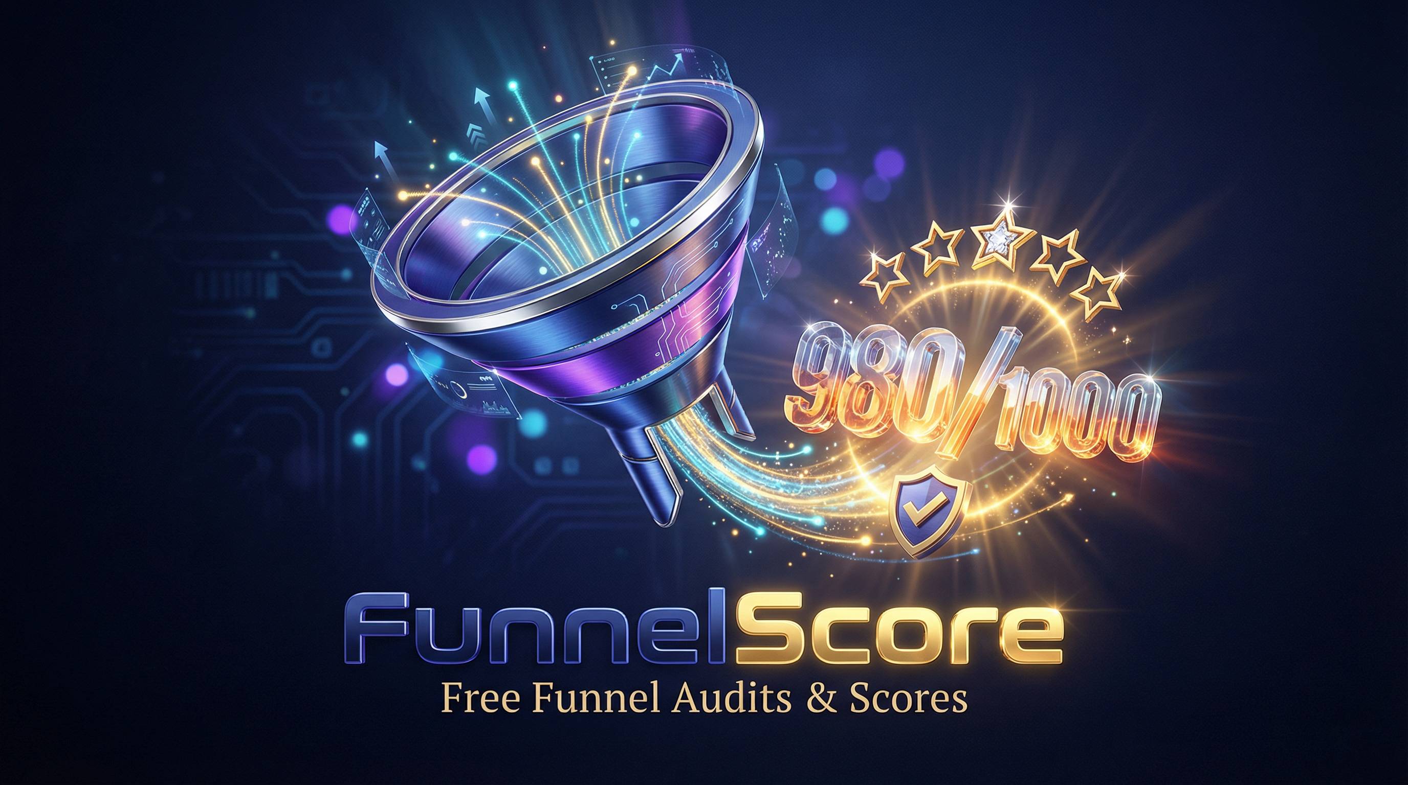 FunnelScore Analytics - 980/1000 Score